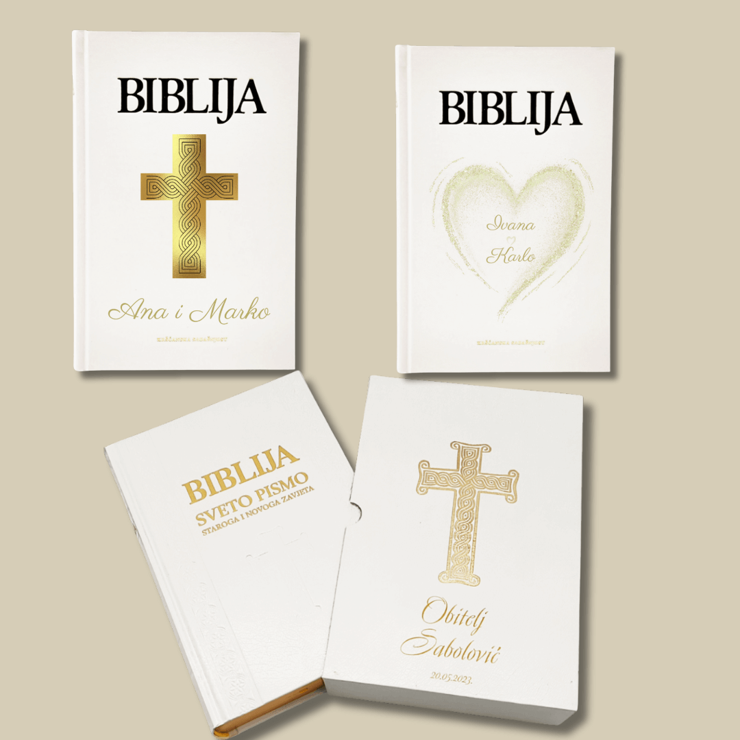 Personalizirana Biblija - Popolno darilo za poroko ali vselitev v nov dom