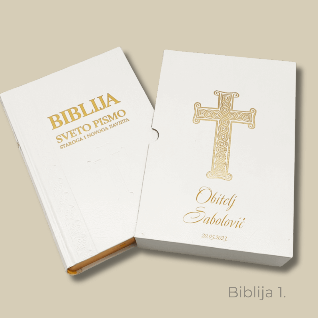 Personalizirana Biblija - Popolno darilo za poroko ali vselitev v nov dom