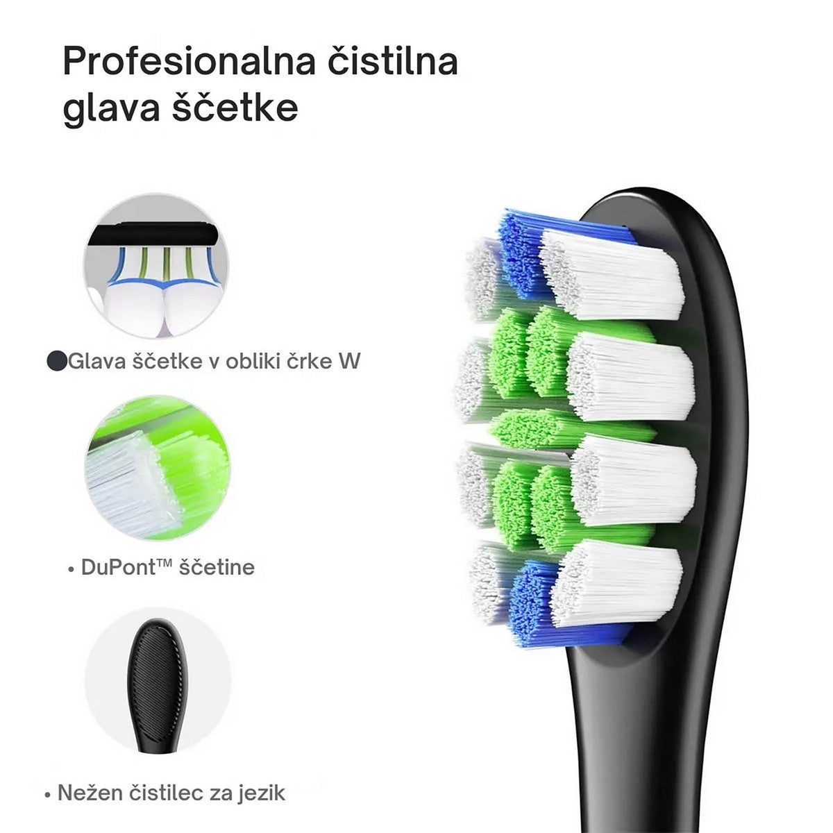 Oclean Električna Četkica za zube - X Lite - Tamno Plava - SET