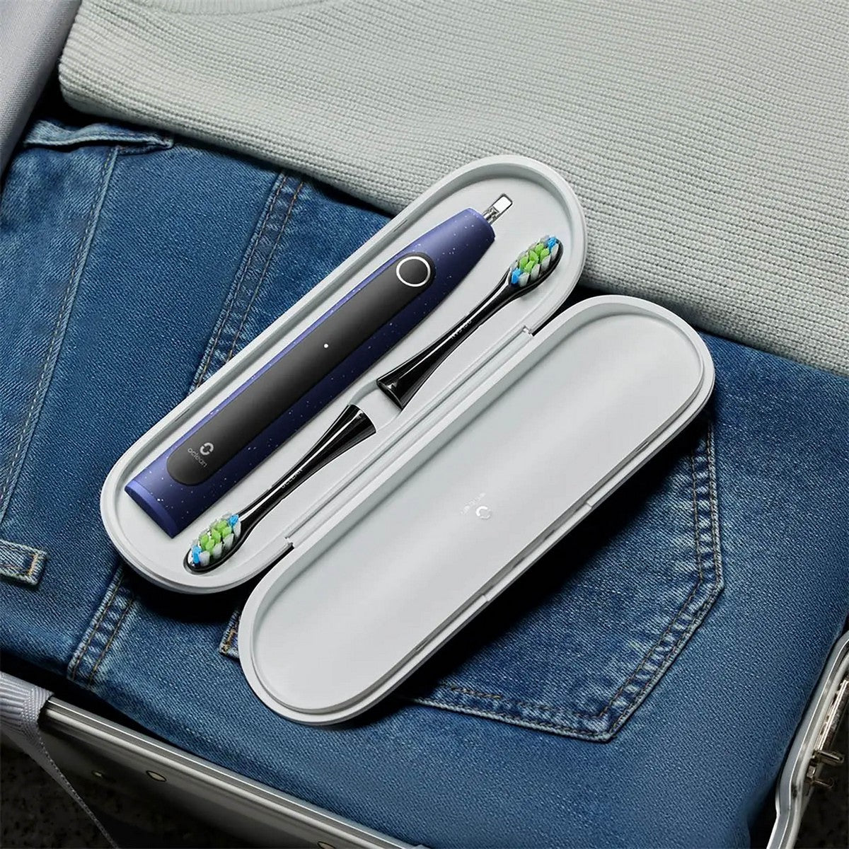 Oclean Električna Četkica za zube - X Lite - Tamno Plava - SET