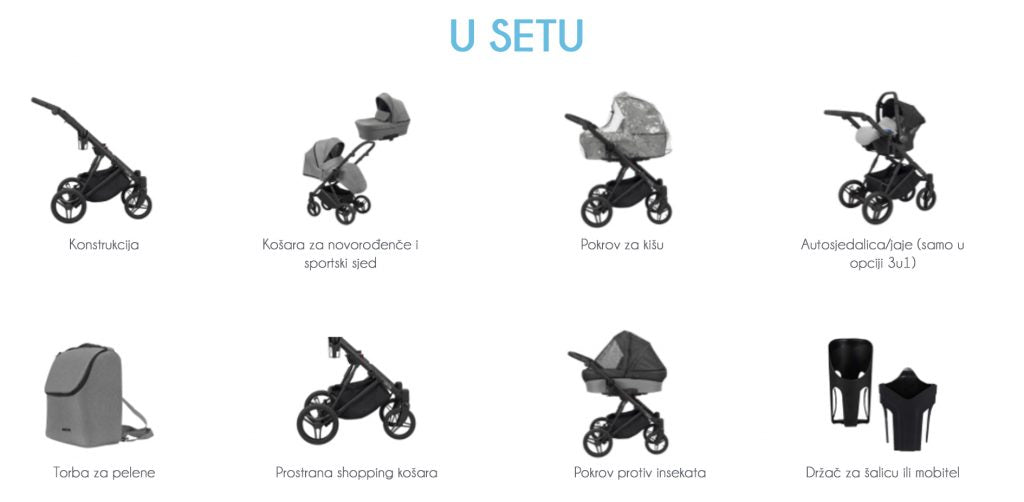Dječja kolica Kunert Lazzio Premium Copper, boja 05 3u1 B