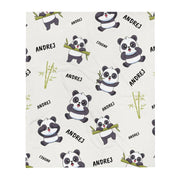 Personalizirane Deka S imenom - Panda