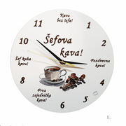 Personalizirane unikatne stenske ure – darilo za rojstni dan, prijatelje in družino - 1.- 1716