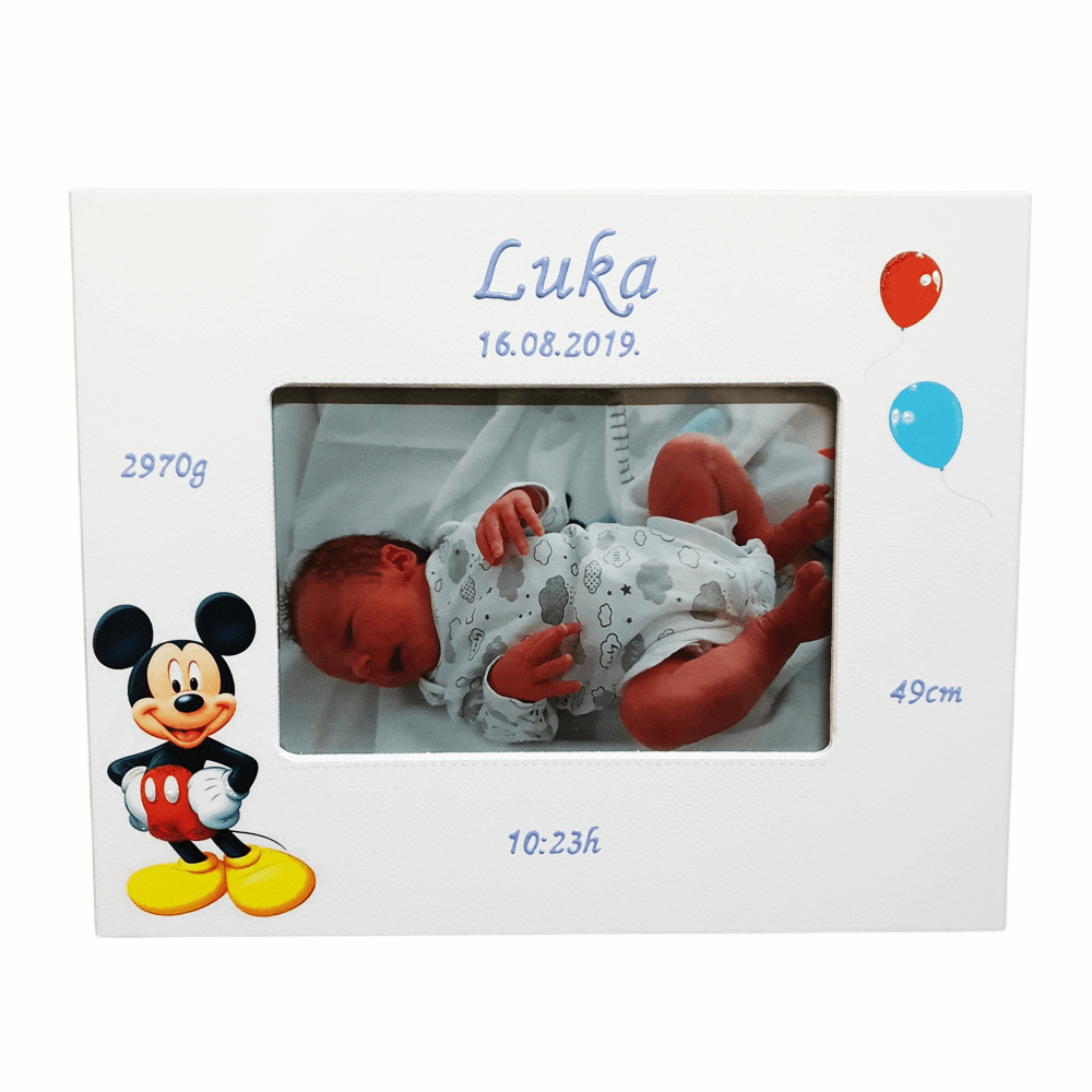 Darilo za krst! Okvir za fotografije Š15139