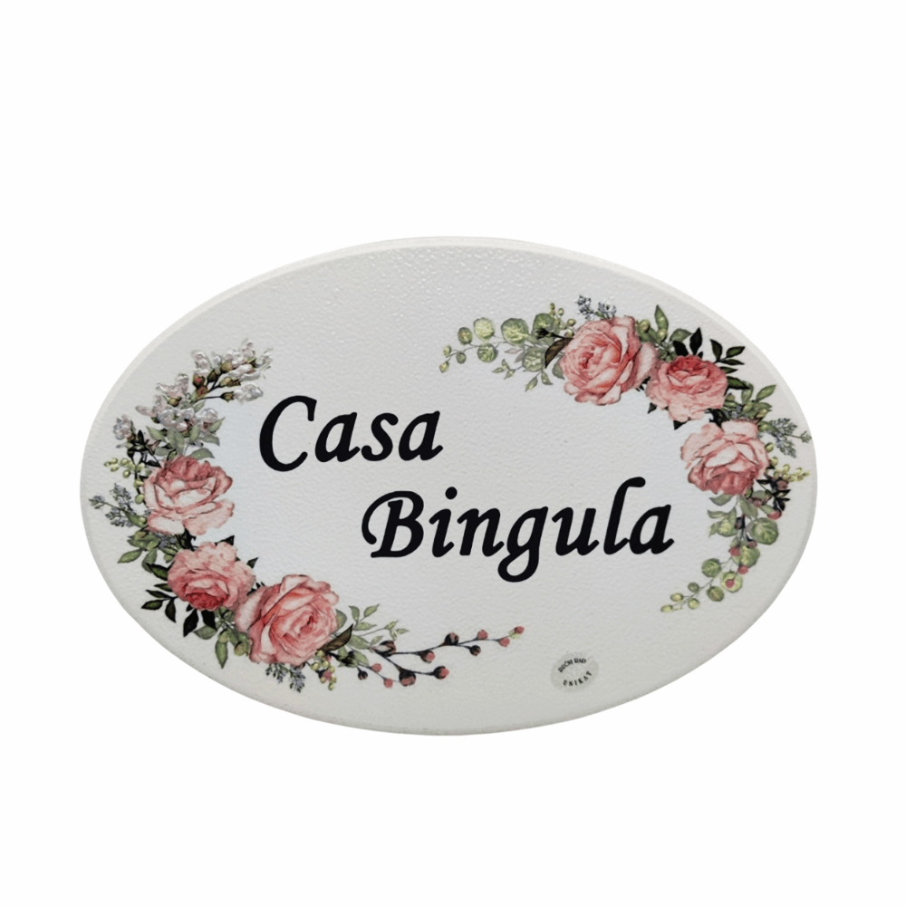 Personaliziran krog dobrodošlice za vrata! Š156