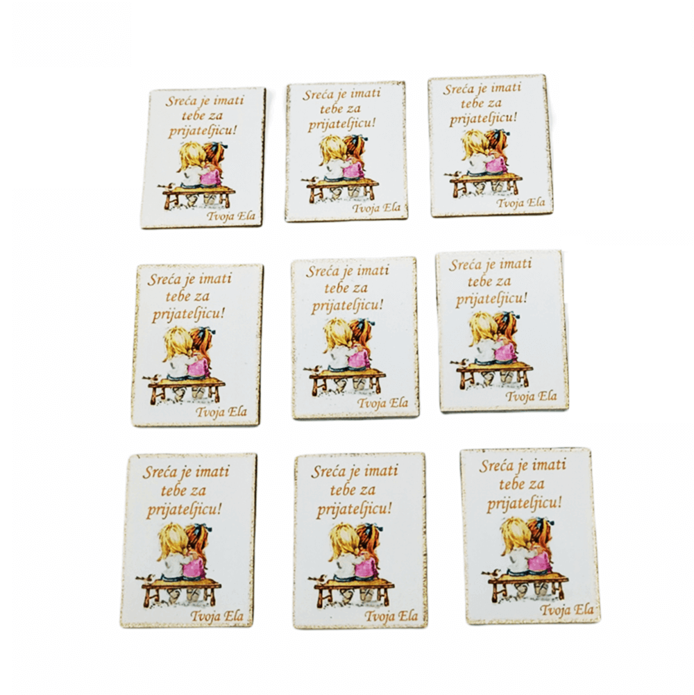 Zahvalnica za dekliščino  Š12421 Magnet
