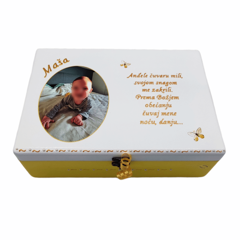 Škatla spominov - personalizirana s fotografijo    Š1809