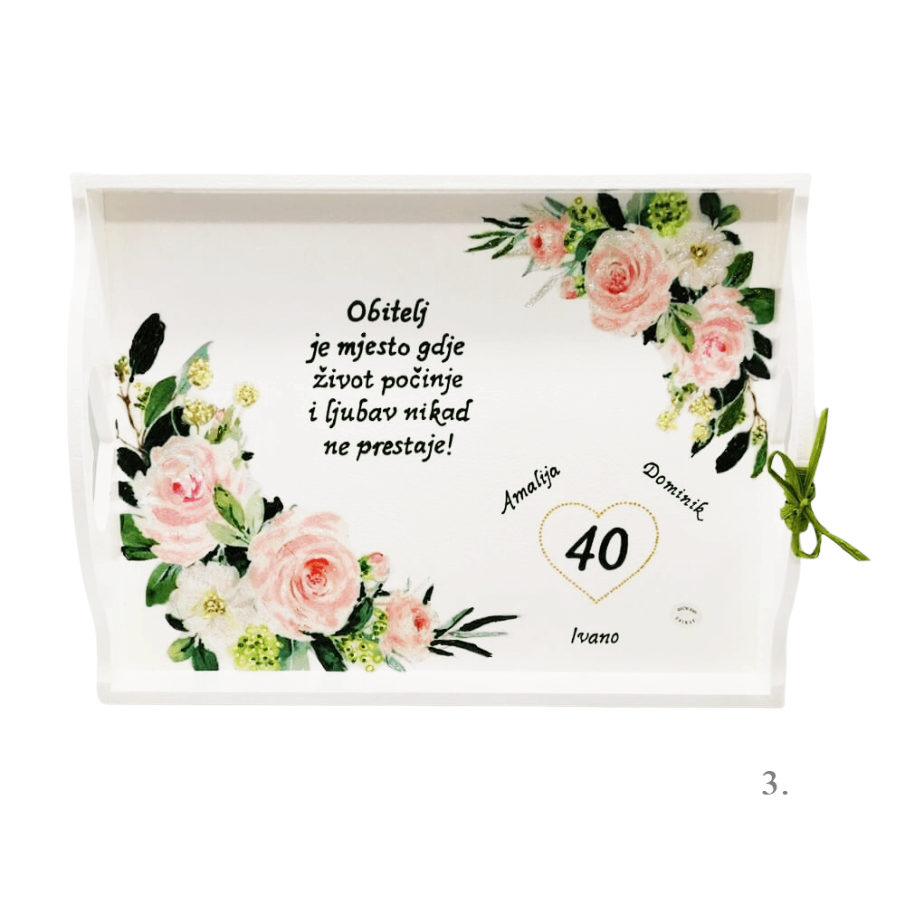 Personalizirani pladnji – unikatno darilo za obletnico poroke! - 3. -16211