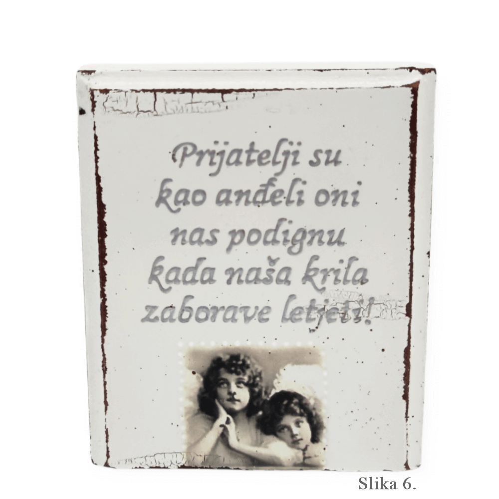 Samostoječe slike z navdihujočimi citati za prijatelje