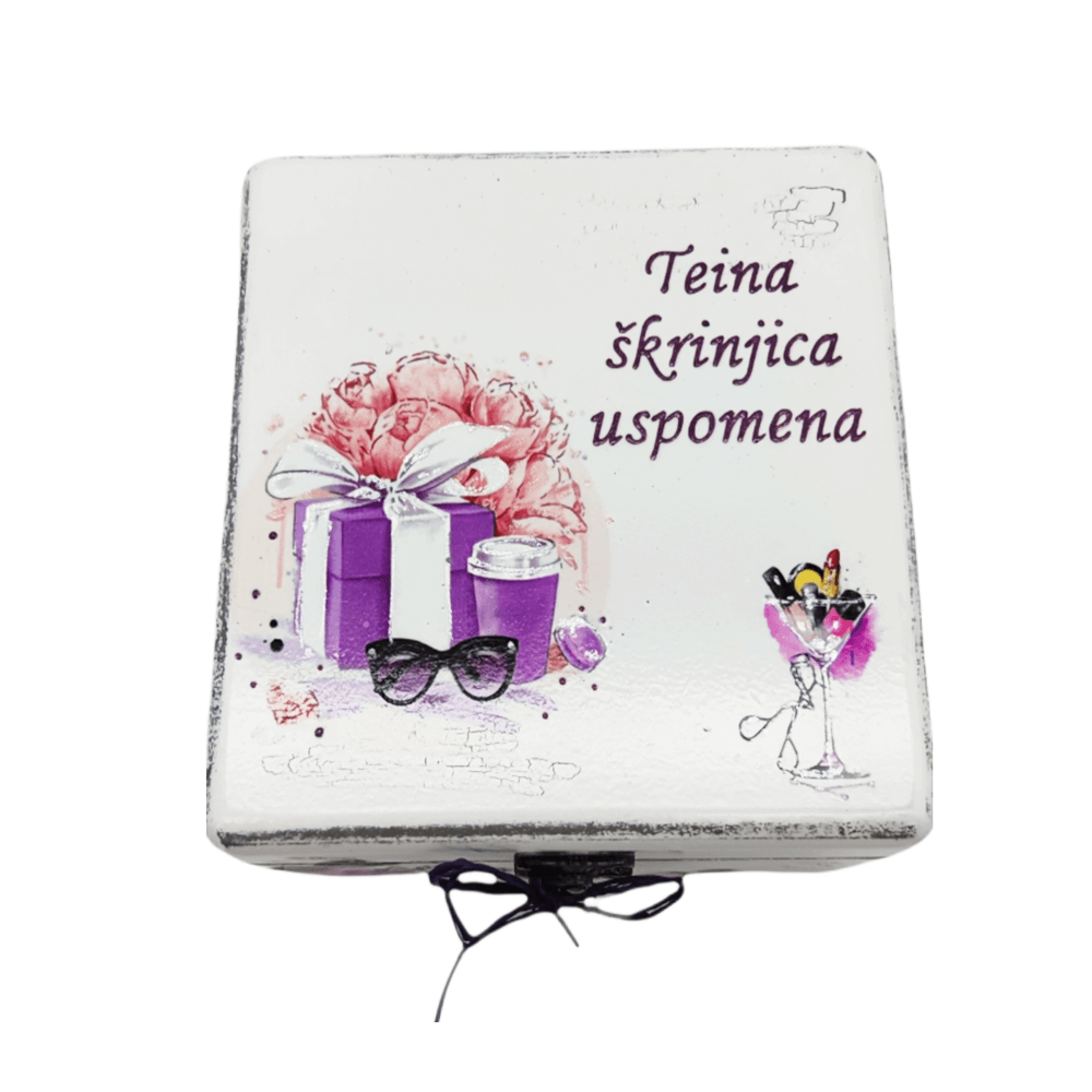 Škatlica spominov, darilo za prijatelje Š16540