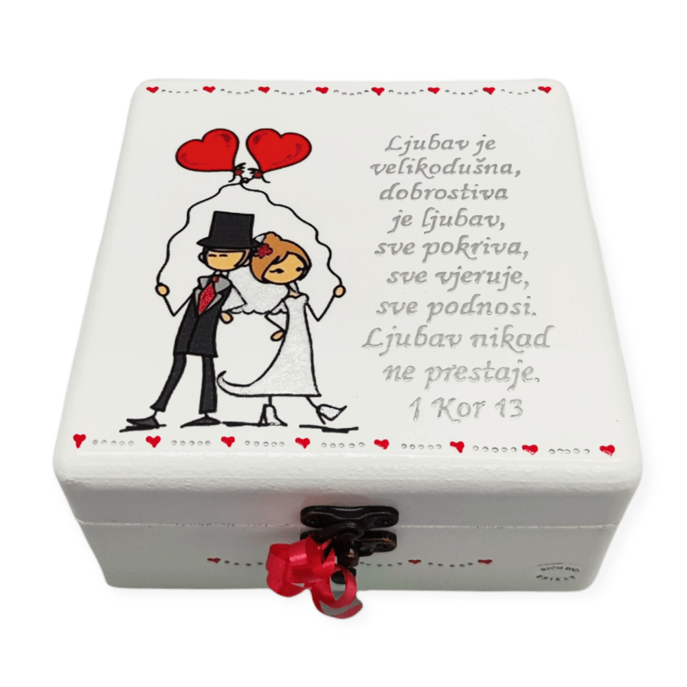 Darilo za poroko, obletnico! Škatla spominov Š165156