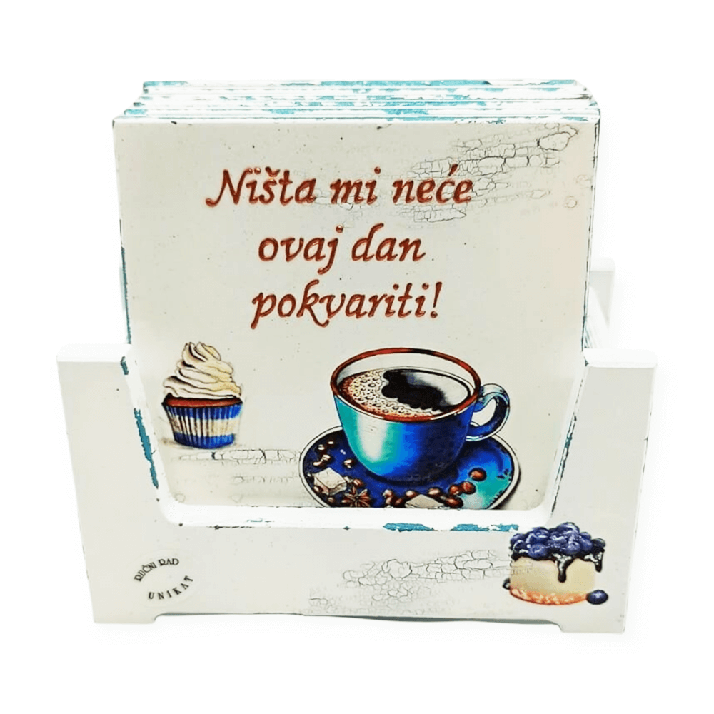 Darilo za šefico! Podstavki za kozarce Š16326