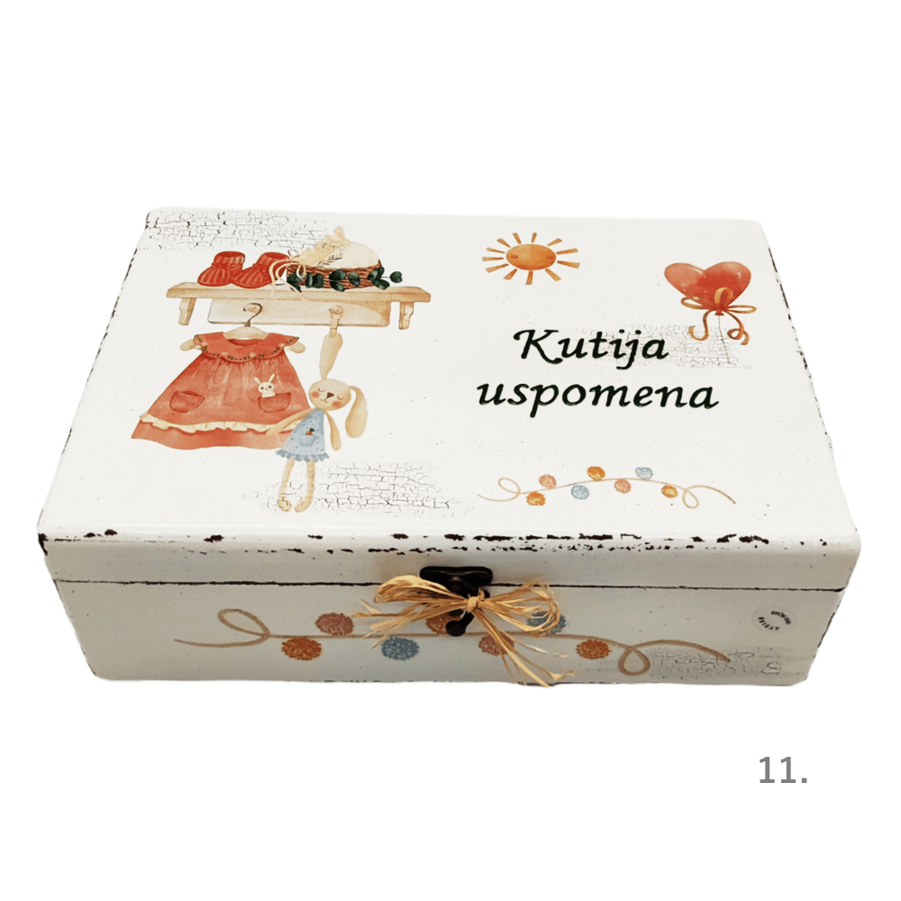 Personalizirana škatla spominov – Popolno darilo za rojstvo otroka, rojstni dan - 11. - 154279