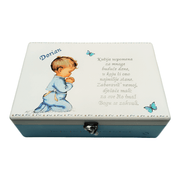 Škatla spominov za krst – Darilo z dušo, ki ohranja dragocene trenutke – 6. 20x30x10cm – 154320