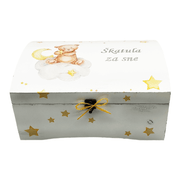 Škatlica spominov, darilo za krst, rojstni dan - 25x35x17cm - 16735