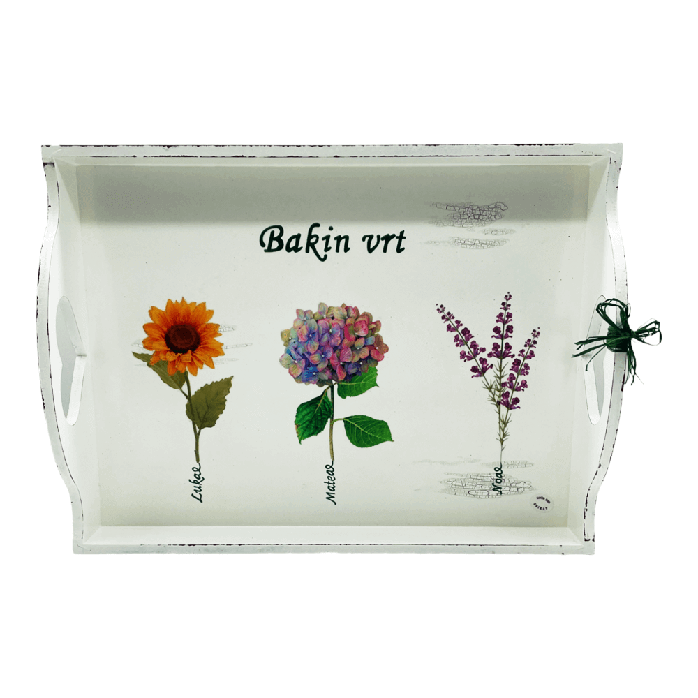 Personaliziran pladenj, darilo za babičin rojstni dan   Š16230