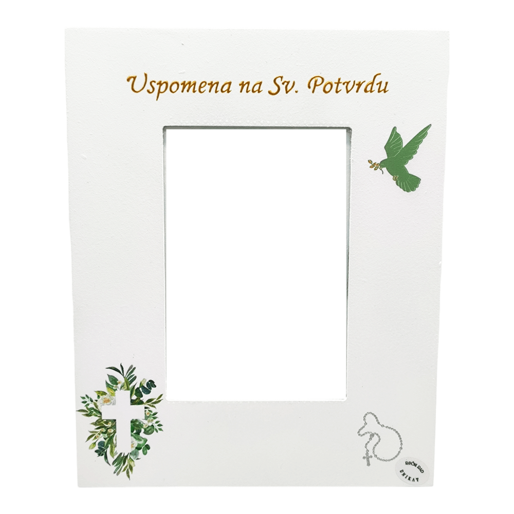 Darilo za sv. Potrditev / Birmam – Okvir za fotografije Š151163