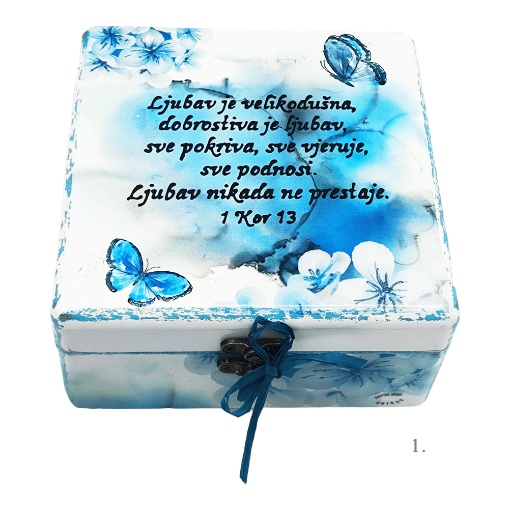 Personalizirane škatlice spominov za poroko in obletnico poroke – Poslanica ljubezni! - 1.- 165197