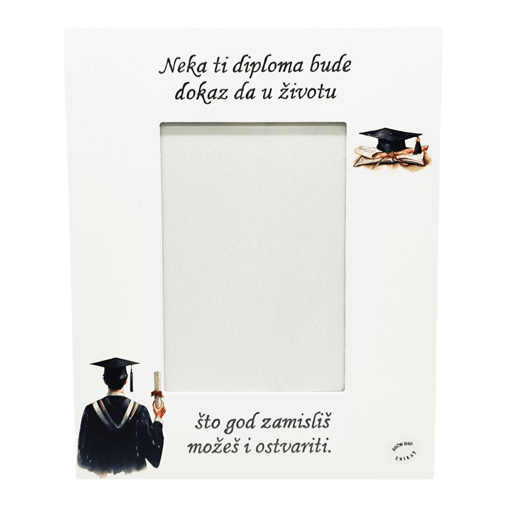Personaliziran okvir za diplomo – Spomin, ki motivira Š151176