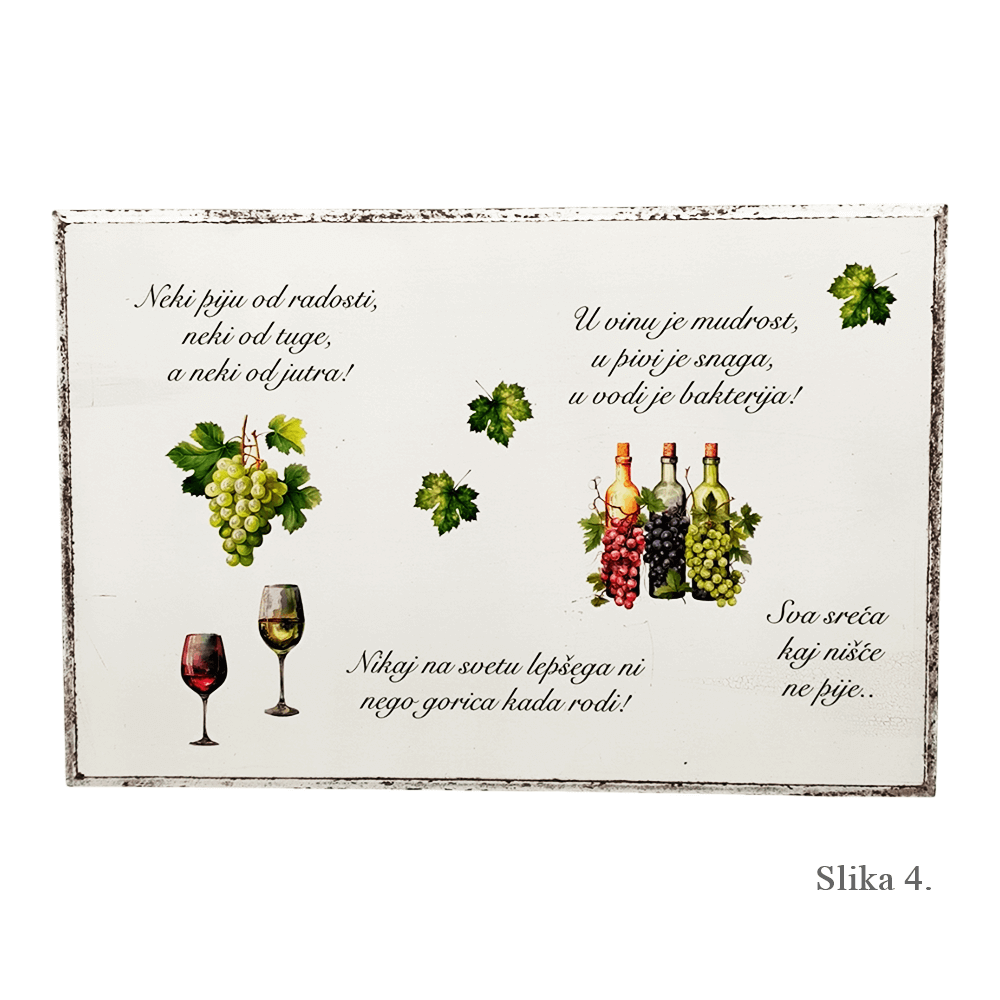 Unikatne stenske poslikave za ljubitelje vinogradov in tradicije! - 4. V vinu je modrost