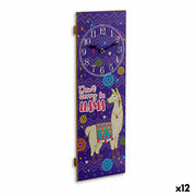 Zidni sat Gift Decor Ljama 2,5 x 60 x 20 cm (12 kom.)