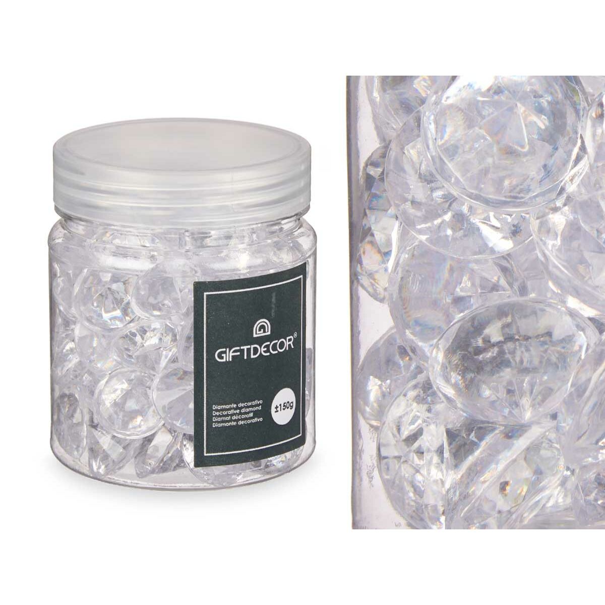 Ukrasno kamenje Gift Decor Providan 150 g Dijamant (16 kom.)