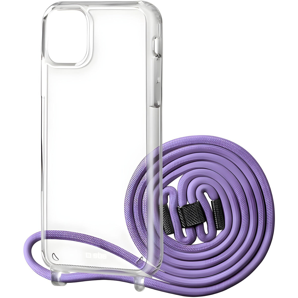 SBS Oklop za ogrlicu s trakicom za Apple iPhone 12/iPhone 12 Pro - Ljubičasta