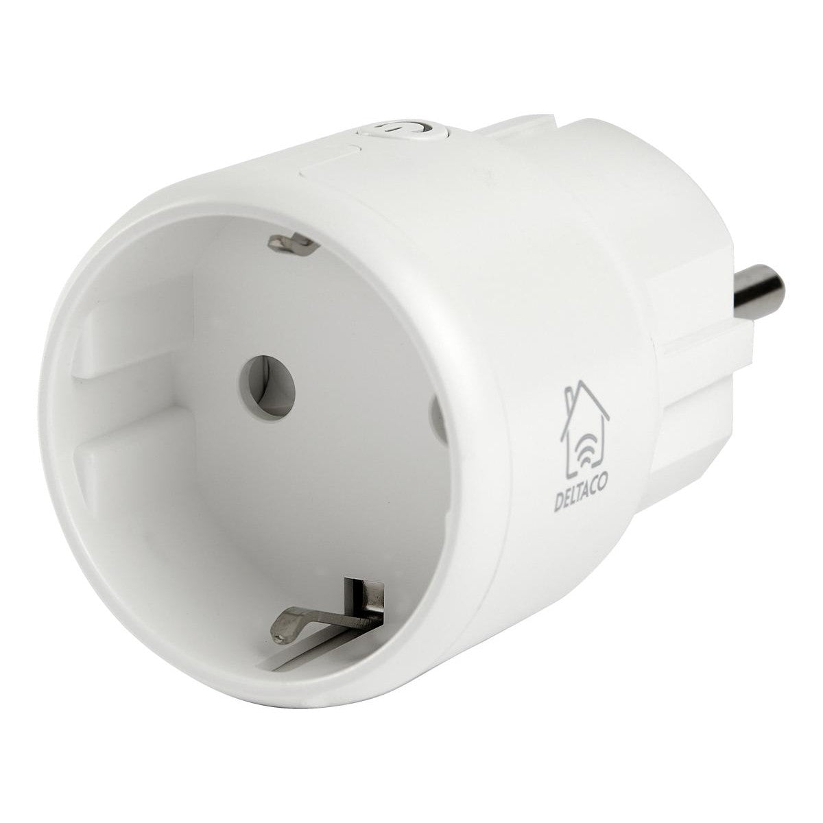 DELTACO SMART HOME mini utičnica, LED indicator, WiFi 2.4GHz, 1xCEE 7/3, 10A, timer, BIJELA (3-kom)