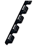 Plastična spirala fi-12mm pk100 fellowes 5346507 črna