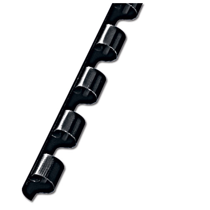 Spiralna plastika fi-12mm pk100 fornax črna