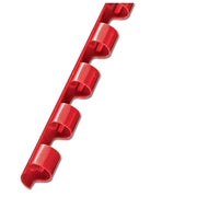 PLASTIČNA SPIRALA FI-16MM PK100 GBC.4028660 RDEČA