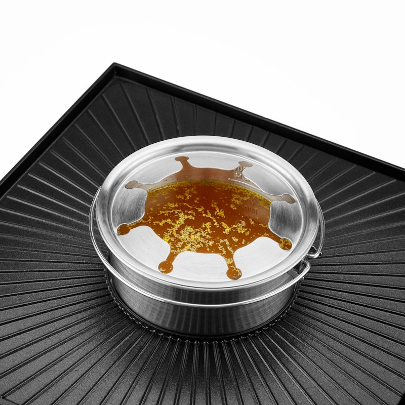 Fondue pot