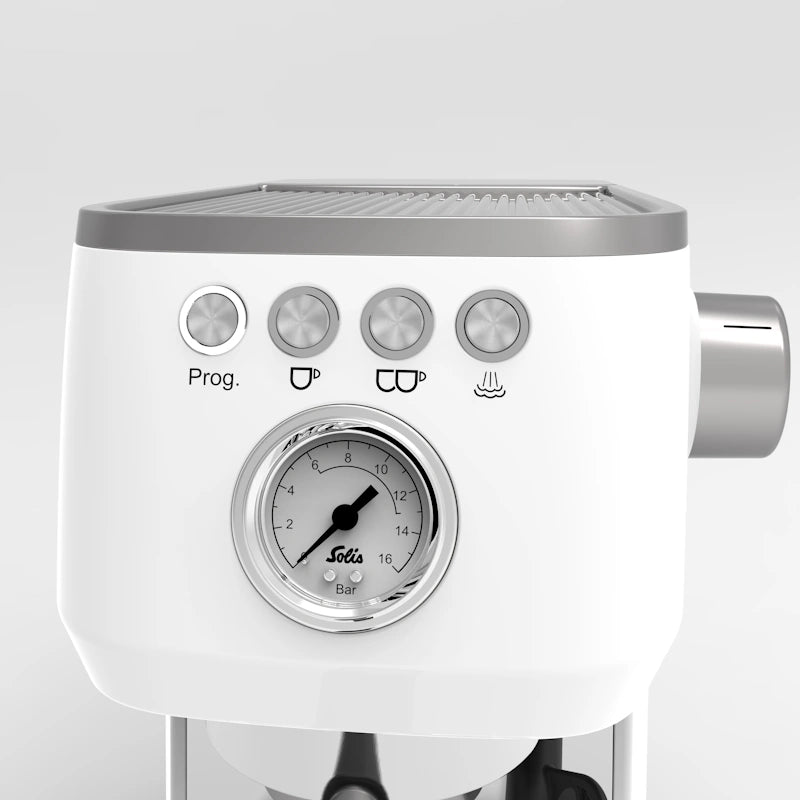 Solis Barista Perfetta Plus White Espresso Machine