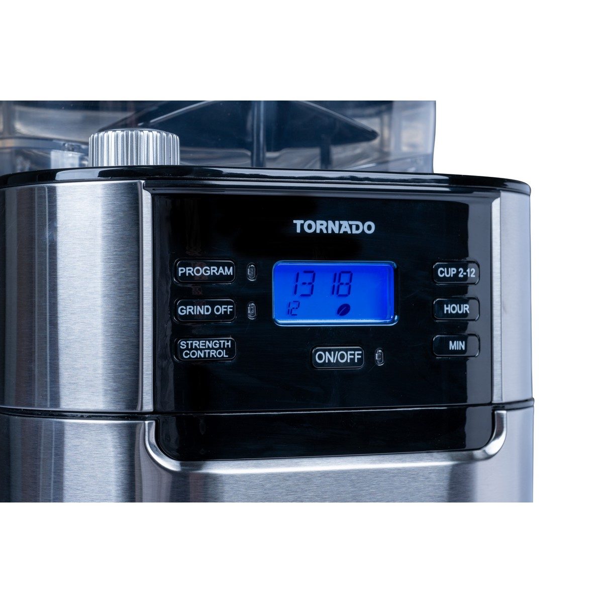 Tornado Aparat za kavu TCM-1025A-GS, 200g Mlinac 1.5L, 900–1050W