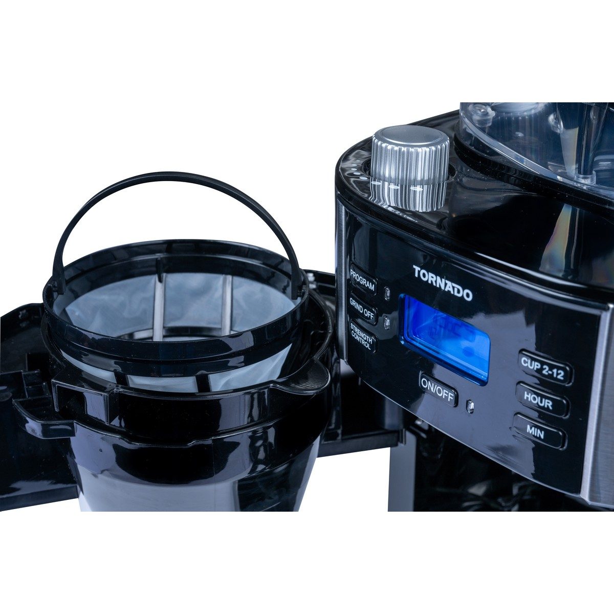 Tornado Aparat za kavu TCM-1025A-GS, 200g Mlinac 1.5L, 900–1050W