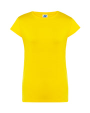 Ženska t-shirt majica kratki rukav r-neck gold