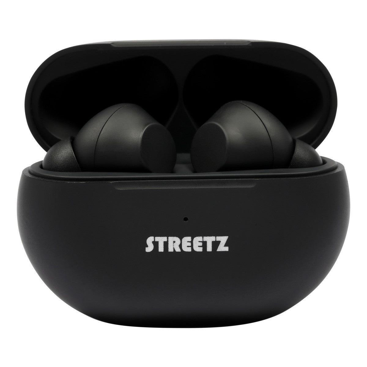 STREETZ Slušalice True Wireless TWS-117 in-ear, s kutijicom za punjenje CRNE