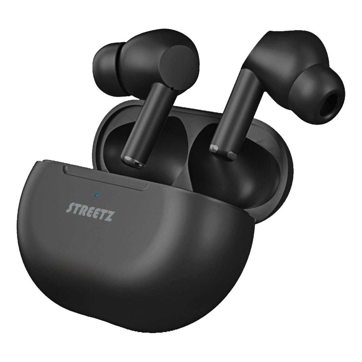 STREETZ Slušalice True Wireless TWS-117 in-ear, s kutijicom za punjenje CRNE