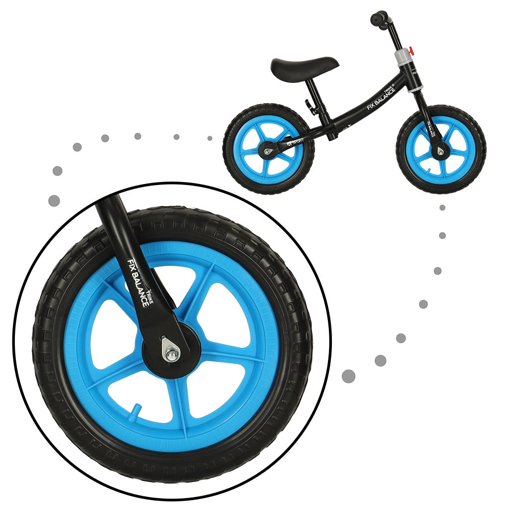Bicikl bez pedala Fix Balance - crno/plavi