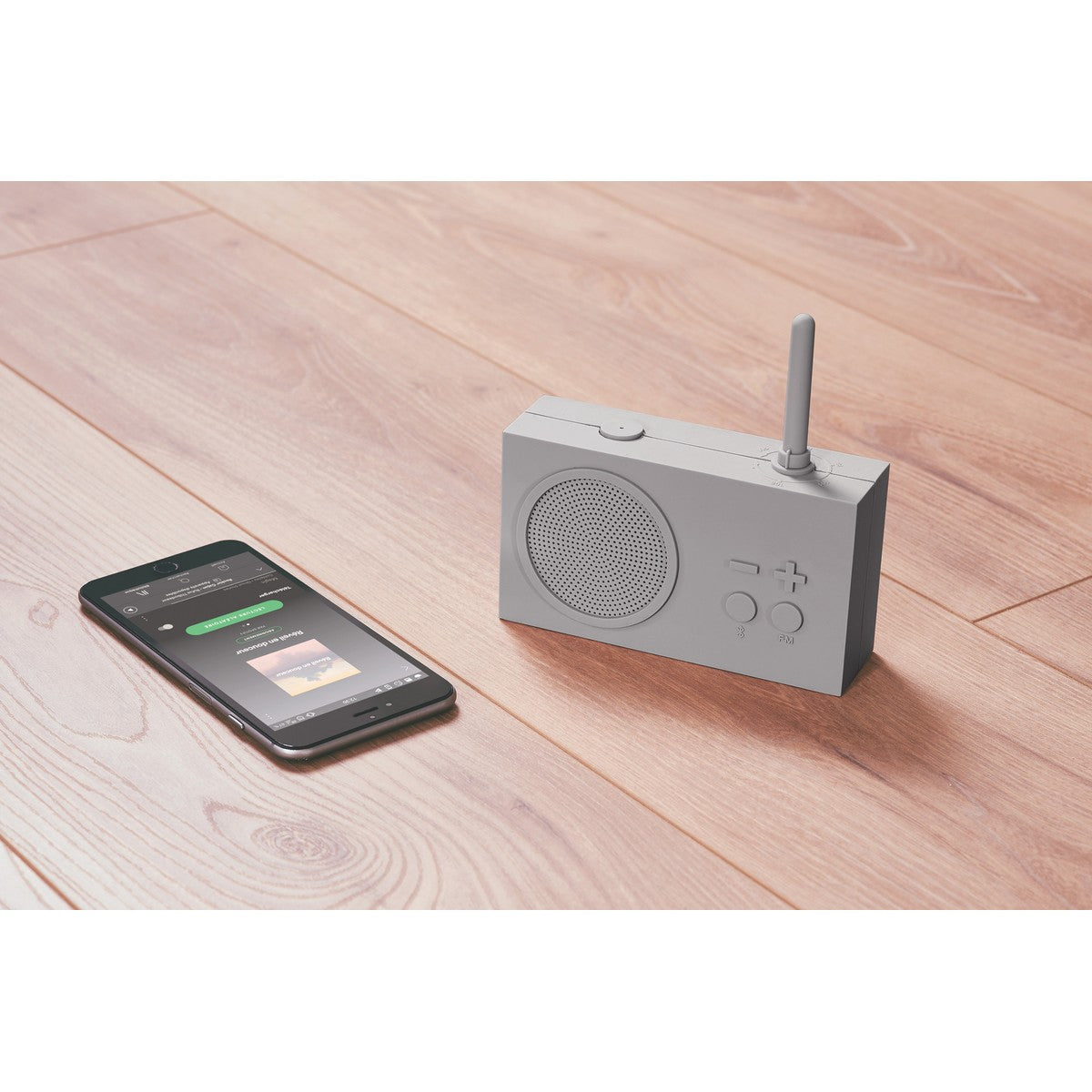 LEXON Zvučnik Tykho 3, bluetooth, FM radio, sivi