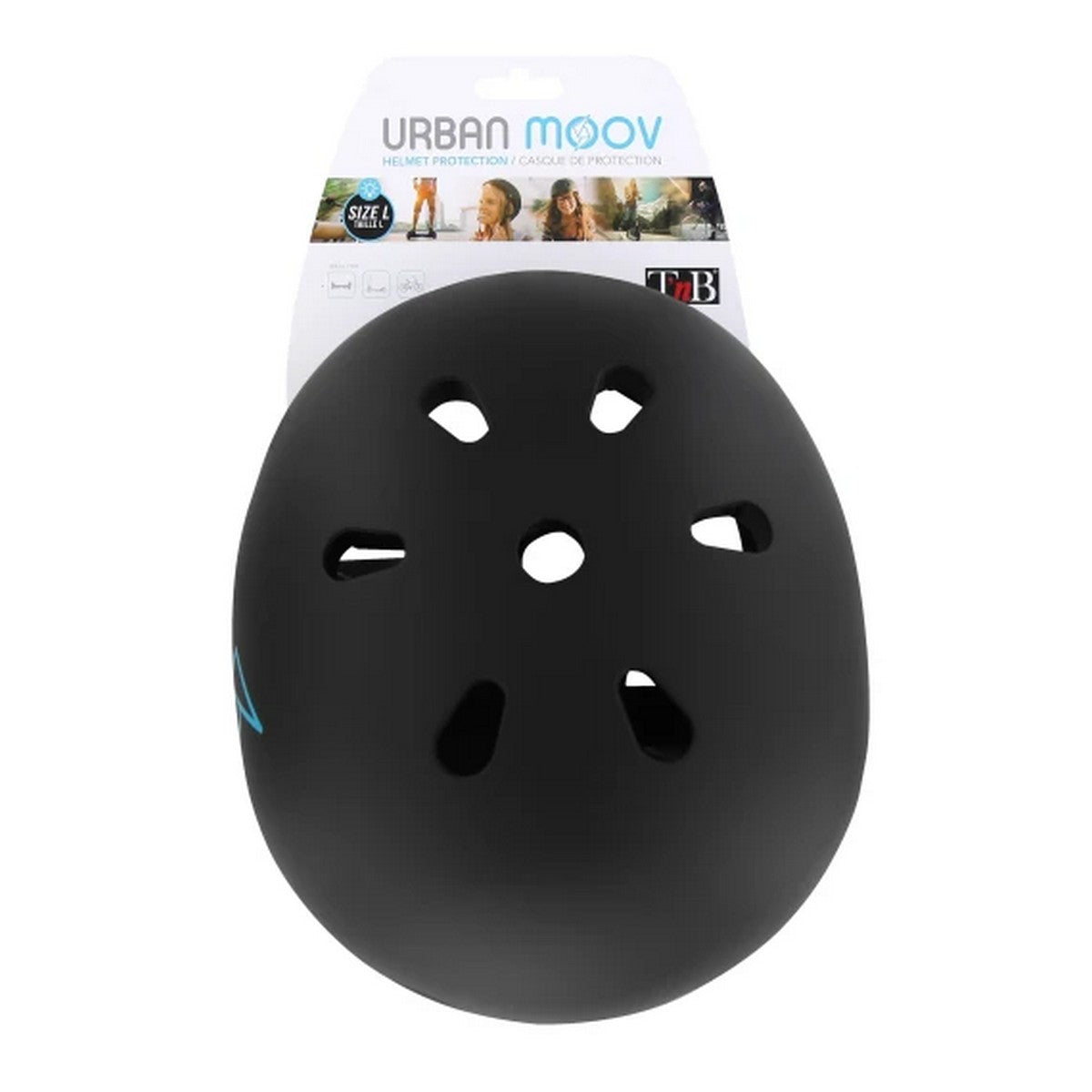 Urban Moov - Zaštitna kaciga Veličina L - Boja crna i plava