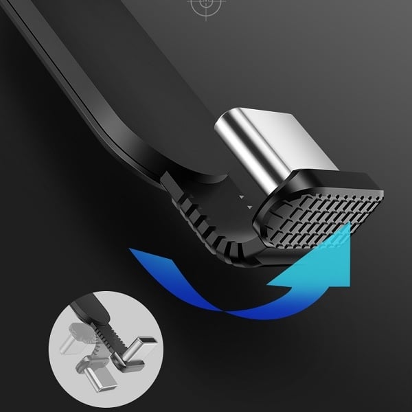 USAMS igralni USB-C kabel 150 cm raven črn (US-SJ236)