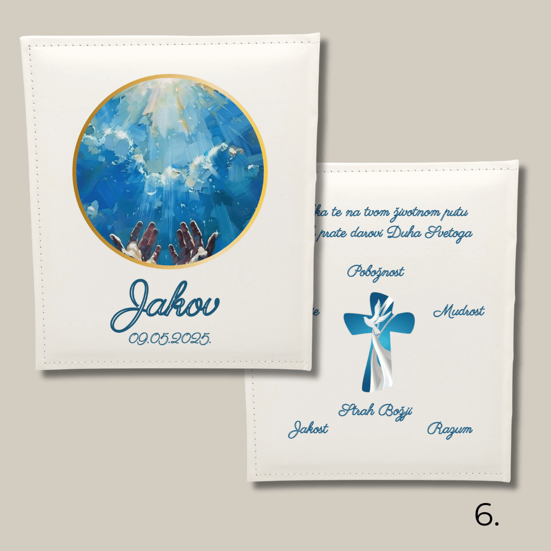 Personalizirani, unikatni foto albumi – darilo za sveto birmo
