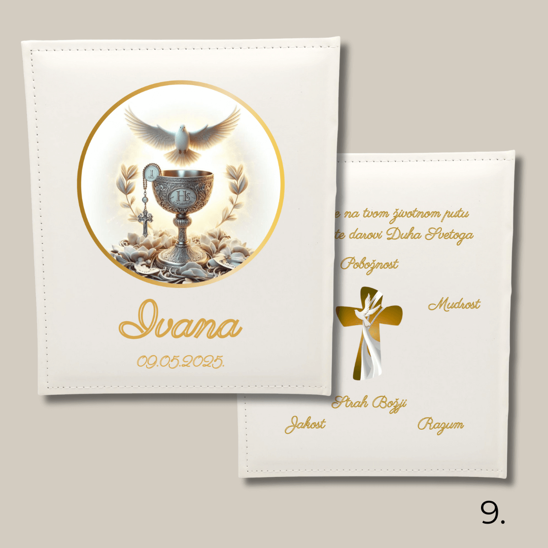 Personalizirani, unikatni foto albumi – darilo za sveto birmo