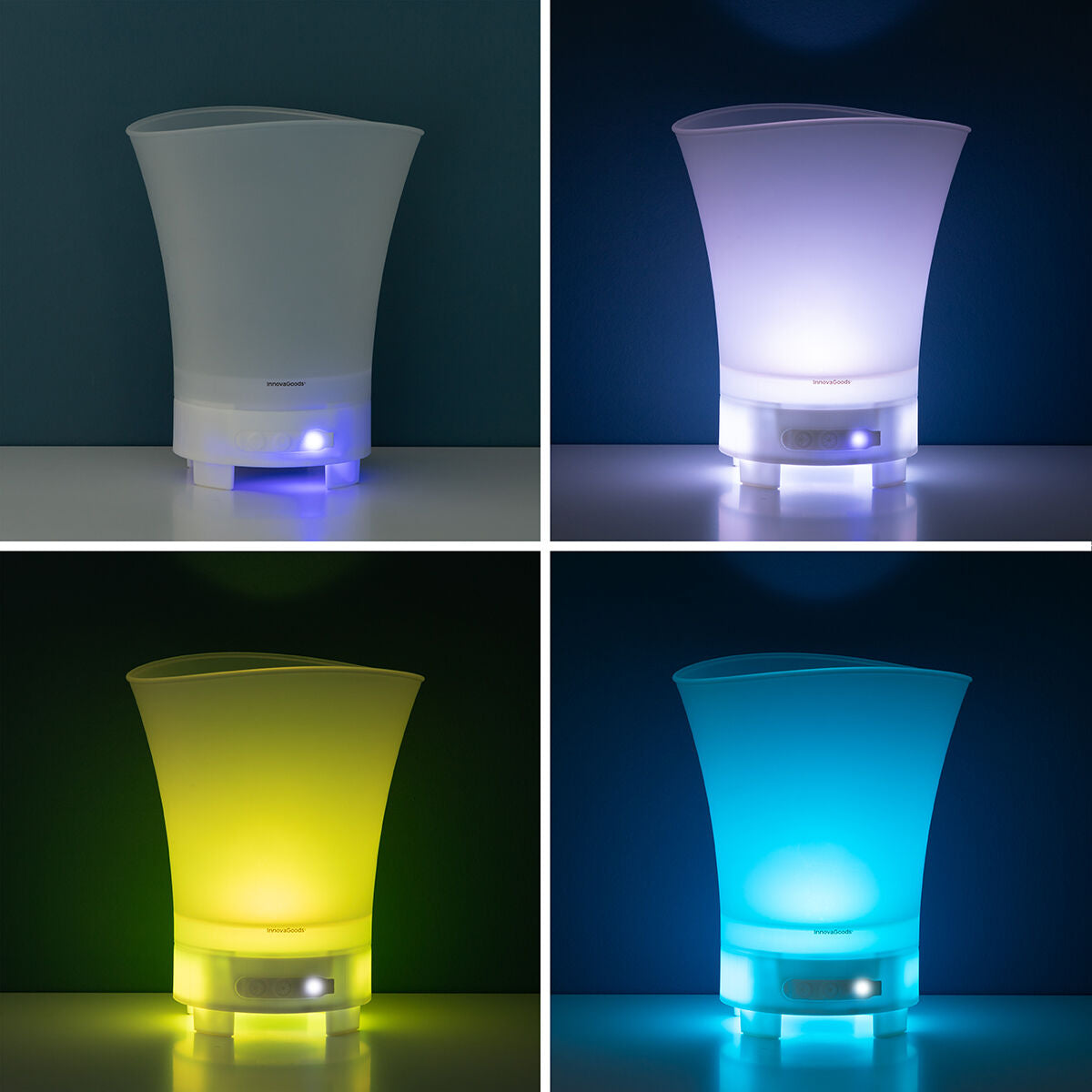 LED Kanta s Punjivim Zvučnikom Sonice InnovaGoods