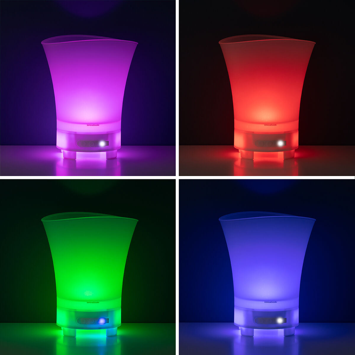 LED Kanta s Punjivim Zvučnikom Sonice InnovaGoods