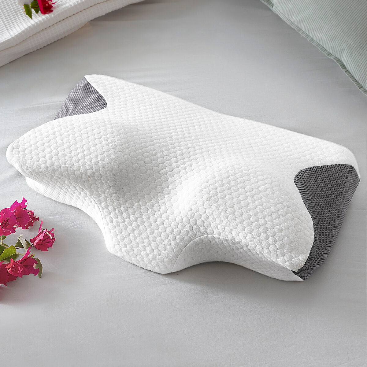 Viskoelastični vratni jastuk s ergonomskom konturom Conforti InnovaGoods