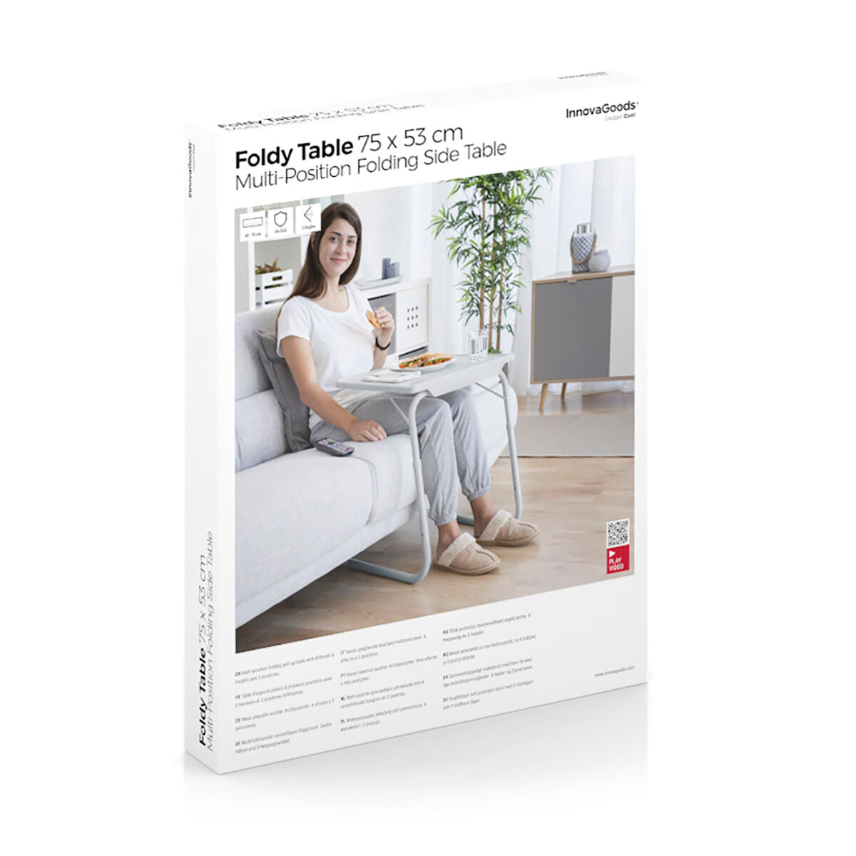 Višepoložajni Sklopivi Pomoćni Stol Foldy Table InnovaGoods