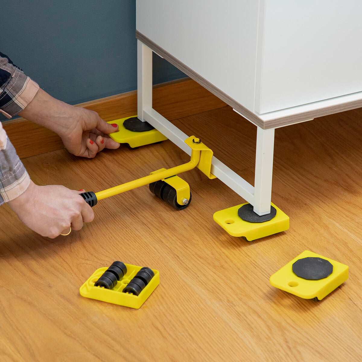 Alat za podizanje i prijevoz HeavEasy InnovaGoods 5 Dijelovi