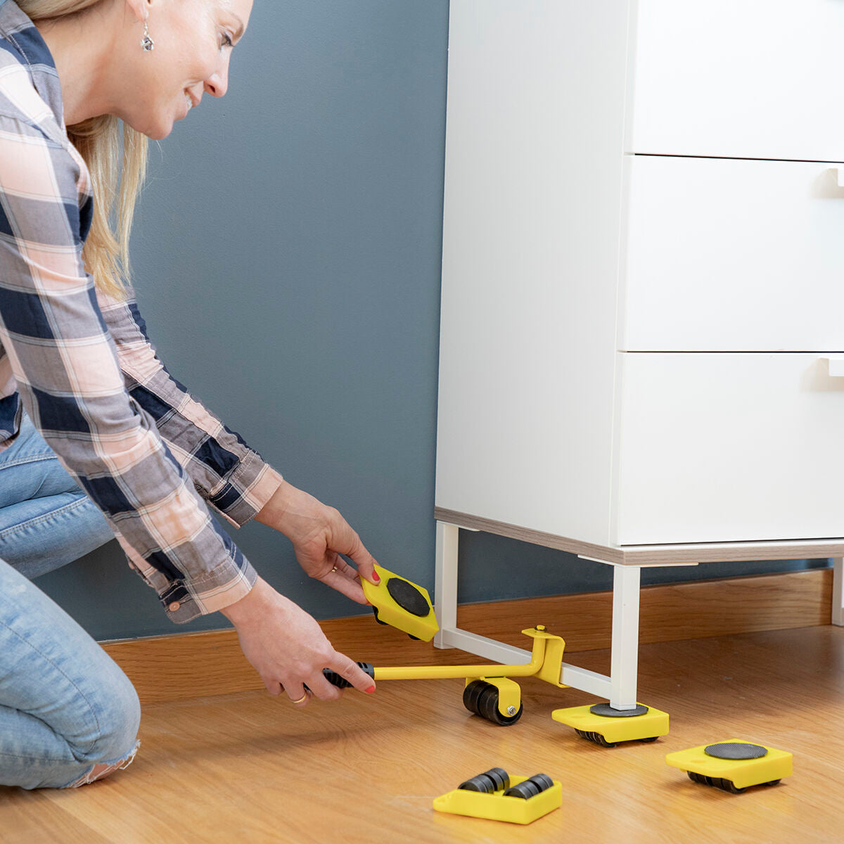 Alat za podizanje i prijevoz HeavEasy InnovaGoods 5 Dijelovi
